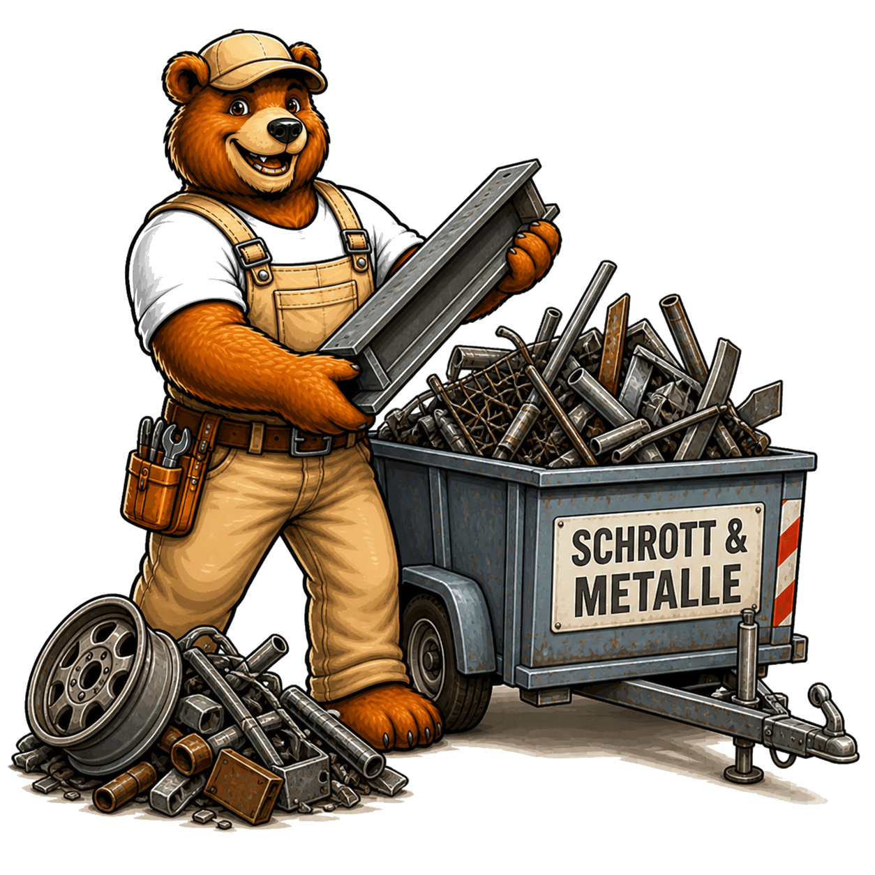Entsorgung Schrott & Metalle — Beispielbild
